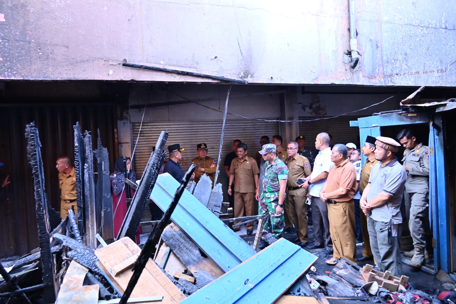 28 Pemko Payakumbuh Siapkan Relokasi Sementara Pedagang Pasca Kebakaran Pasar Pusat