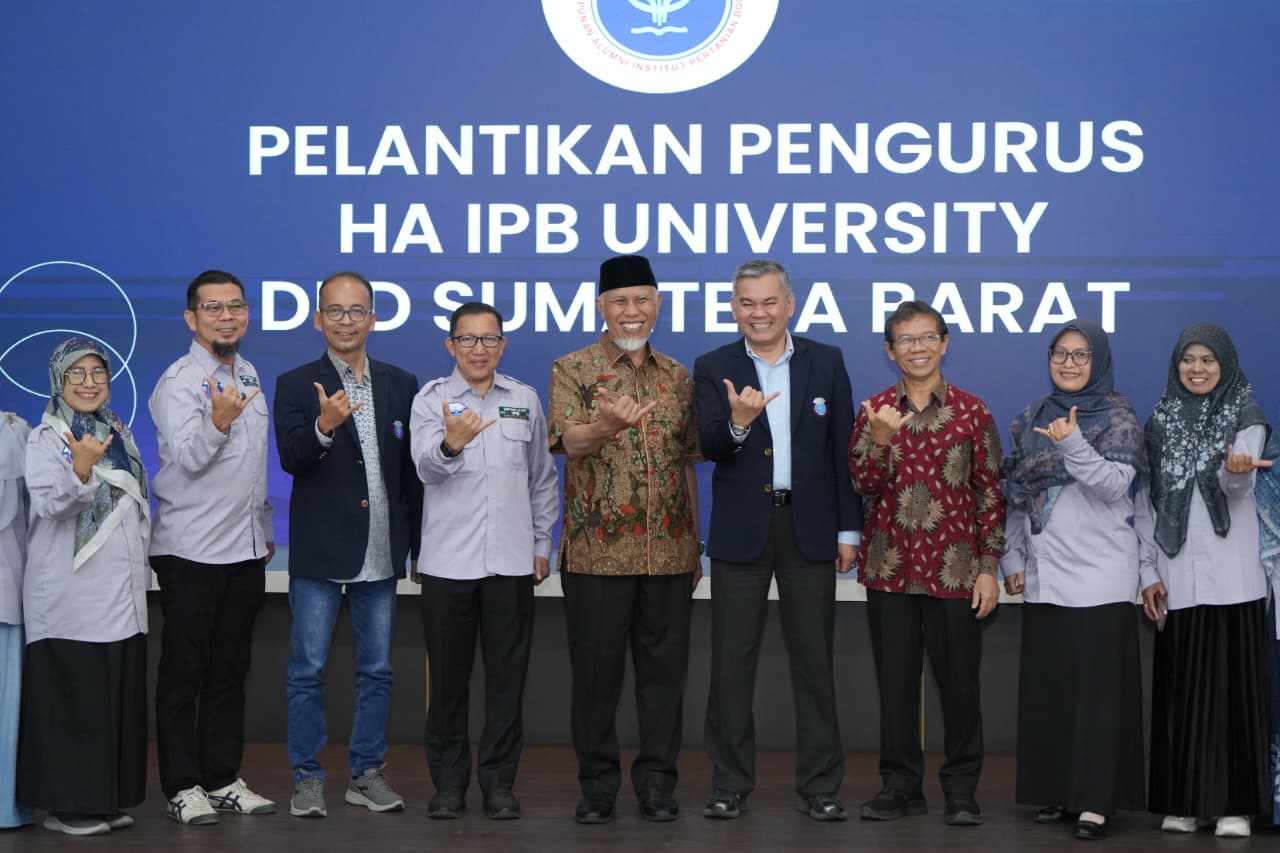 28 Gubernur Mahyeldi Dorong Alumni IPB Jadi Penggerak Pertanian Sumatera Barat