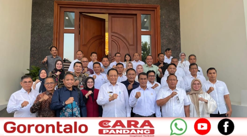 28 Bupati Saipul Dampingi Gubernur Gusnar Ismail Bertemu Mentan Amran